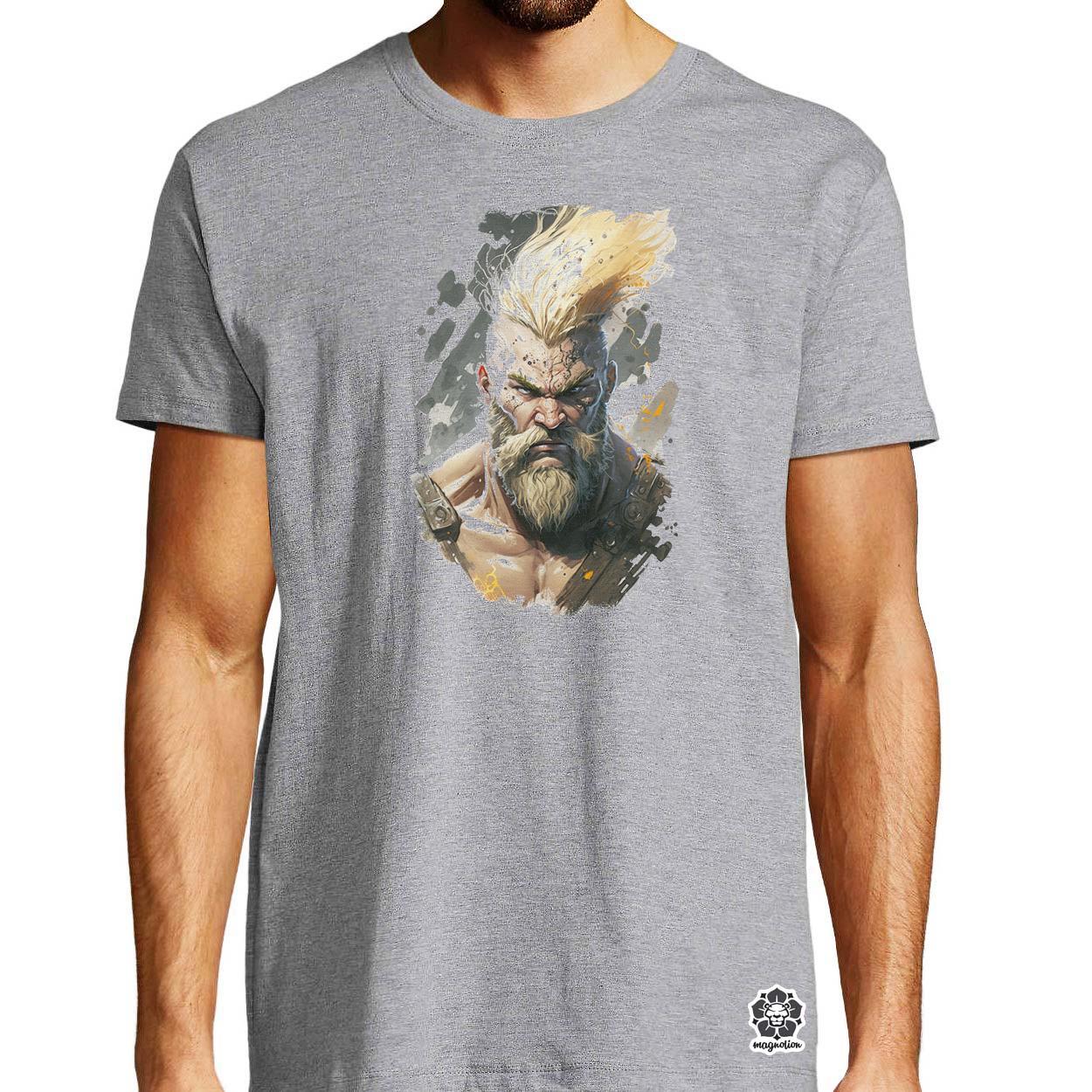 Viking portré v5 egyedi póló 