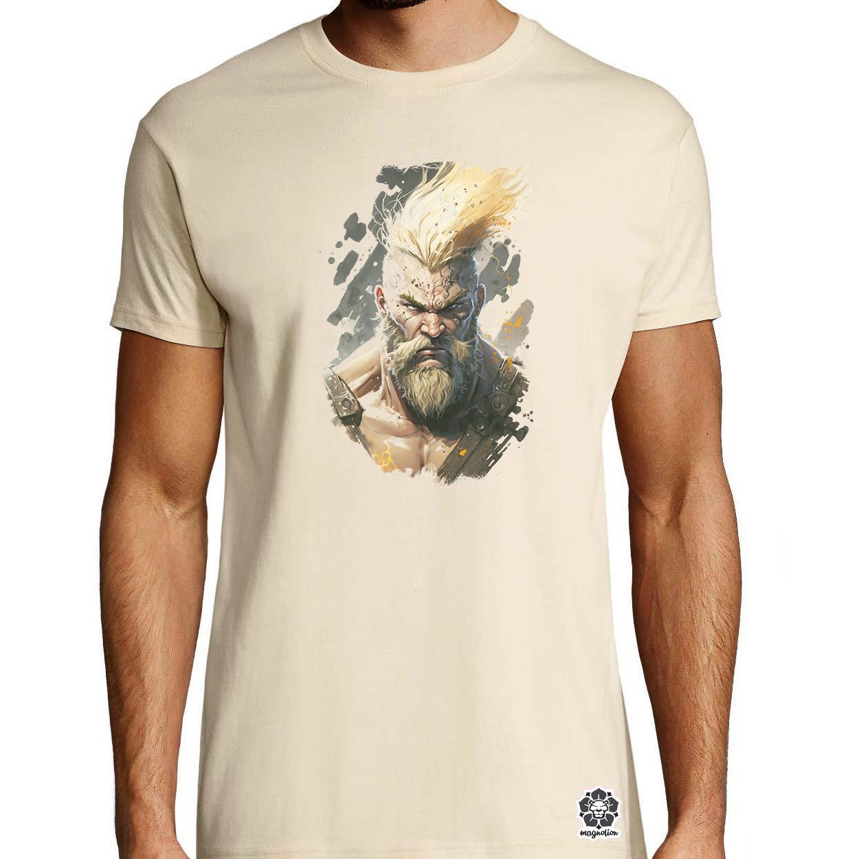 Viking portré v5 egyedi póló 
