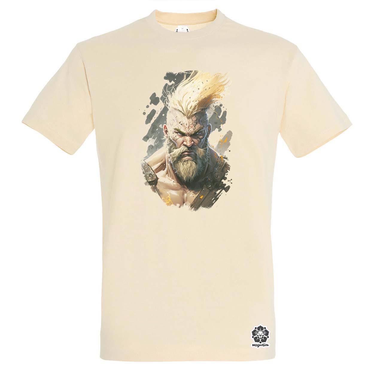 Viking portré v5 egyedi póló 