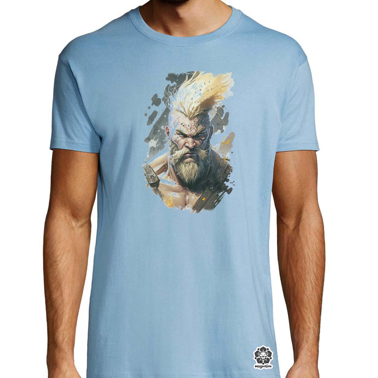 Viking portré v5 egyedi póló 