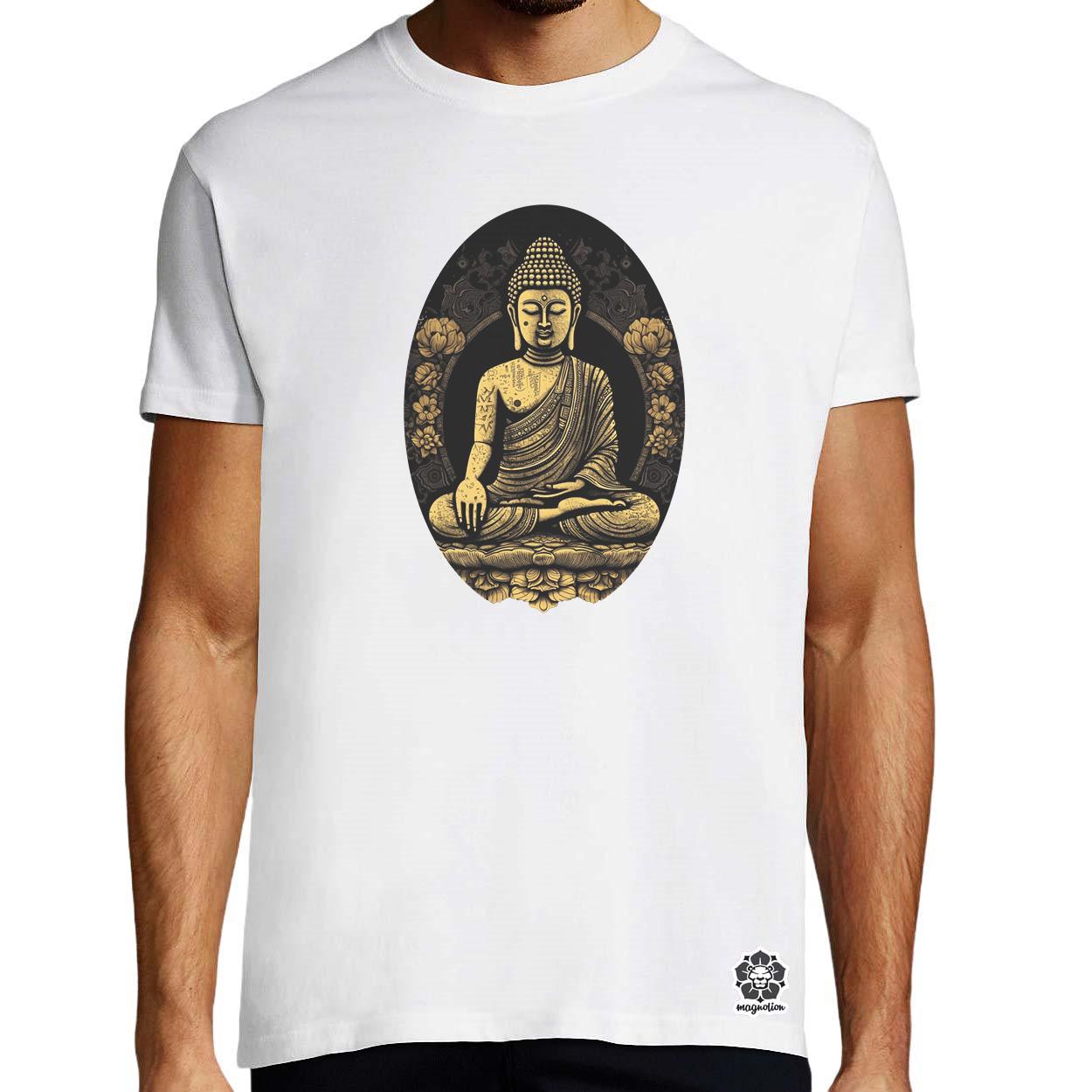 Buddha v8 egyedi póló 