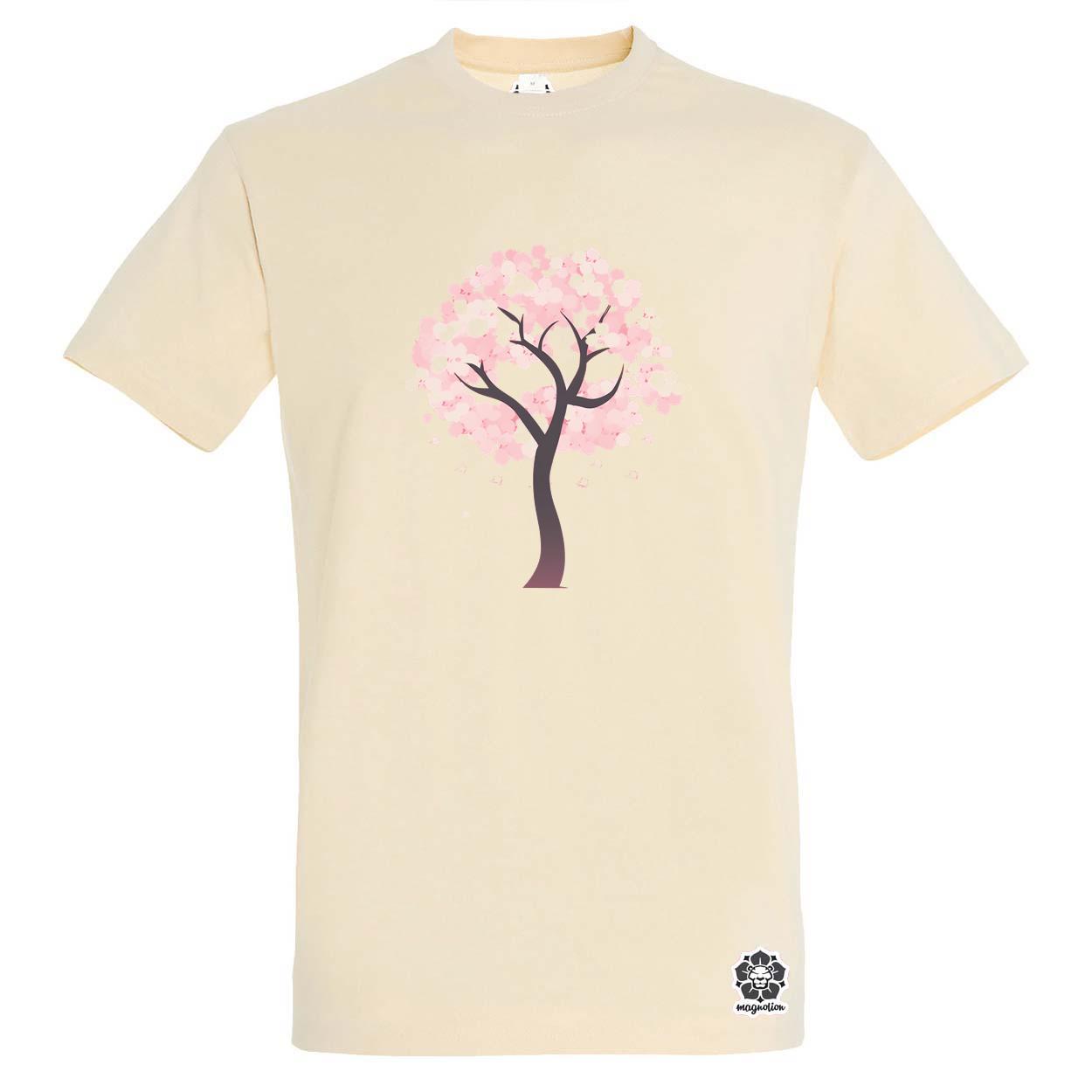 Minimalista sakura fa v1 egyedi póló 