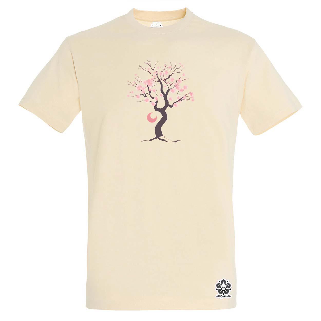 Minimalista sakura fa v2 egyedi póló 