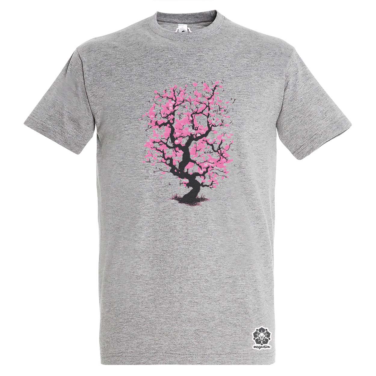 Minimalista sakura fa v7 egyedi póló 