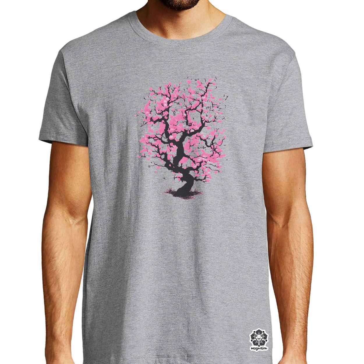 Minimalista sakura fa v7 egyedi póló 