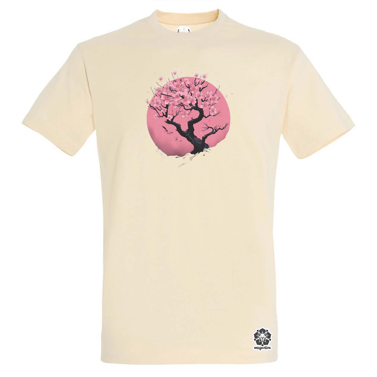Minimalista sakura fa v8 egyedi póló 