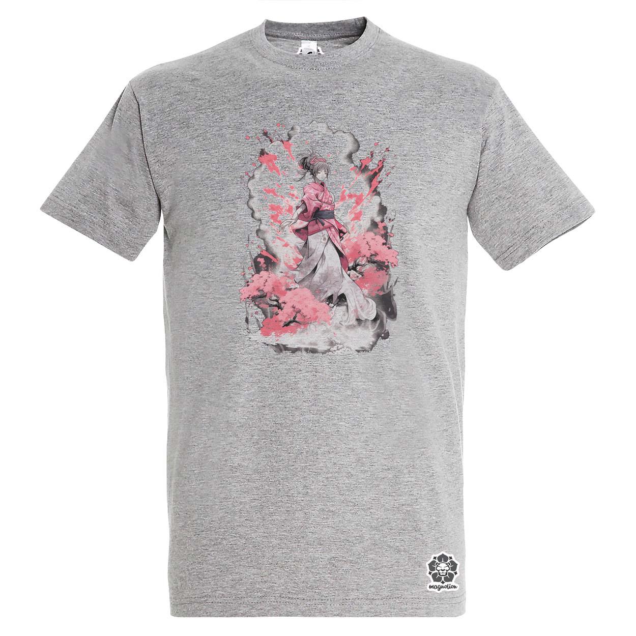 Sakura fröccsenés v2 egyedi póló 