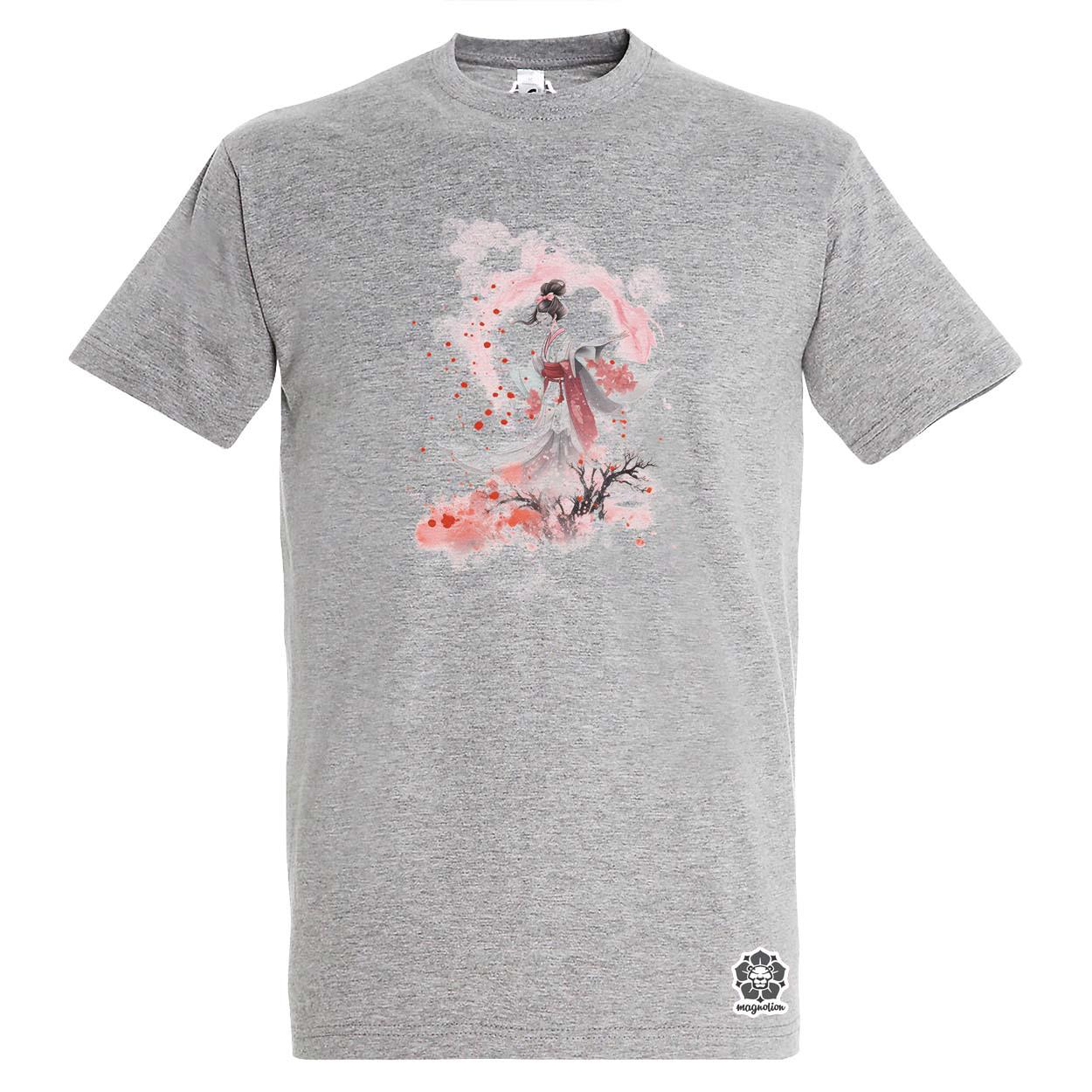 Sakura fröccsenés v4 egyedi póló 