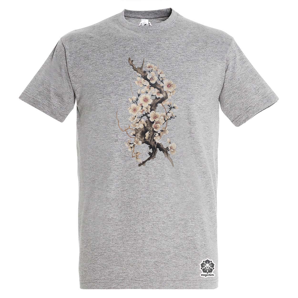 Sakura virágzás tinta v2 egyedi póló 