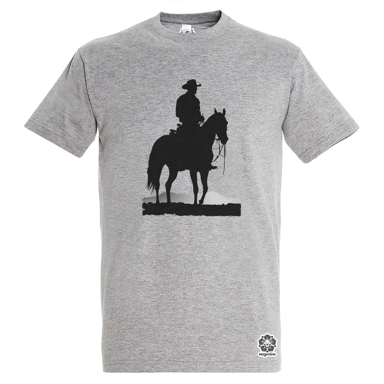 Cowboy sziluett v1 egyedi póló 