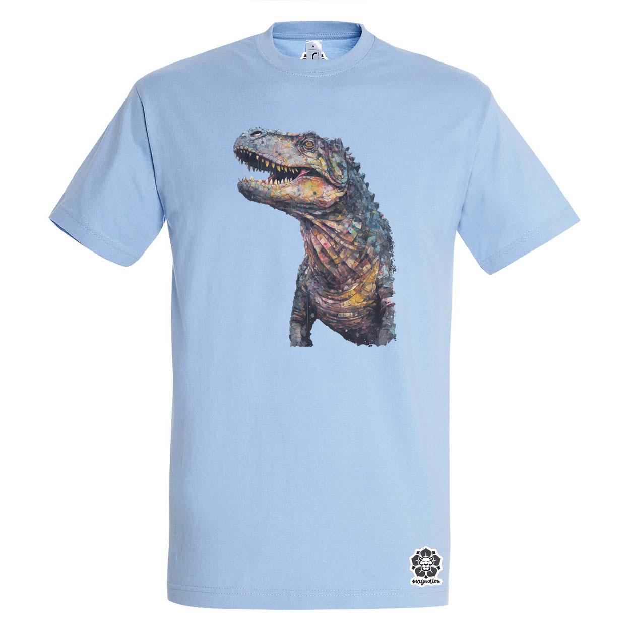 Neo impresszionista T-rex egyedi póló 