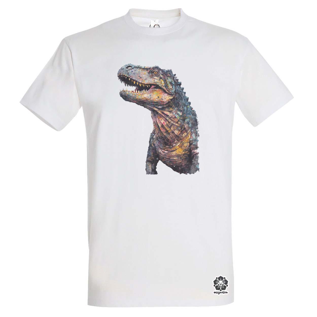 Neo impresszionista T-rex egyedi póló 