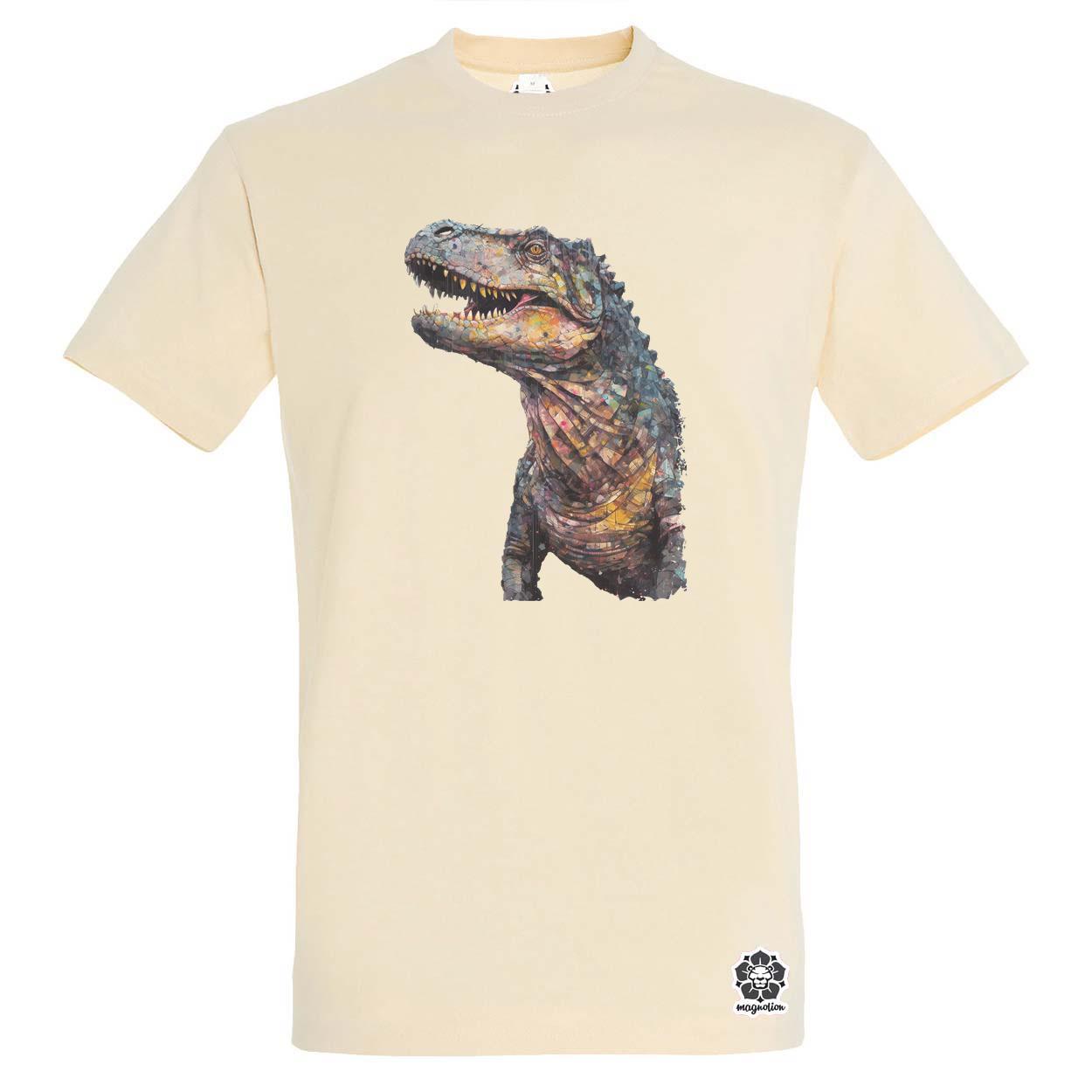Neo impresszionista T-rex egyedi póló 