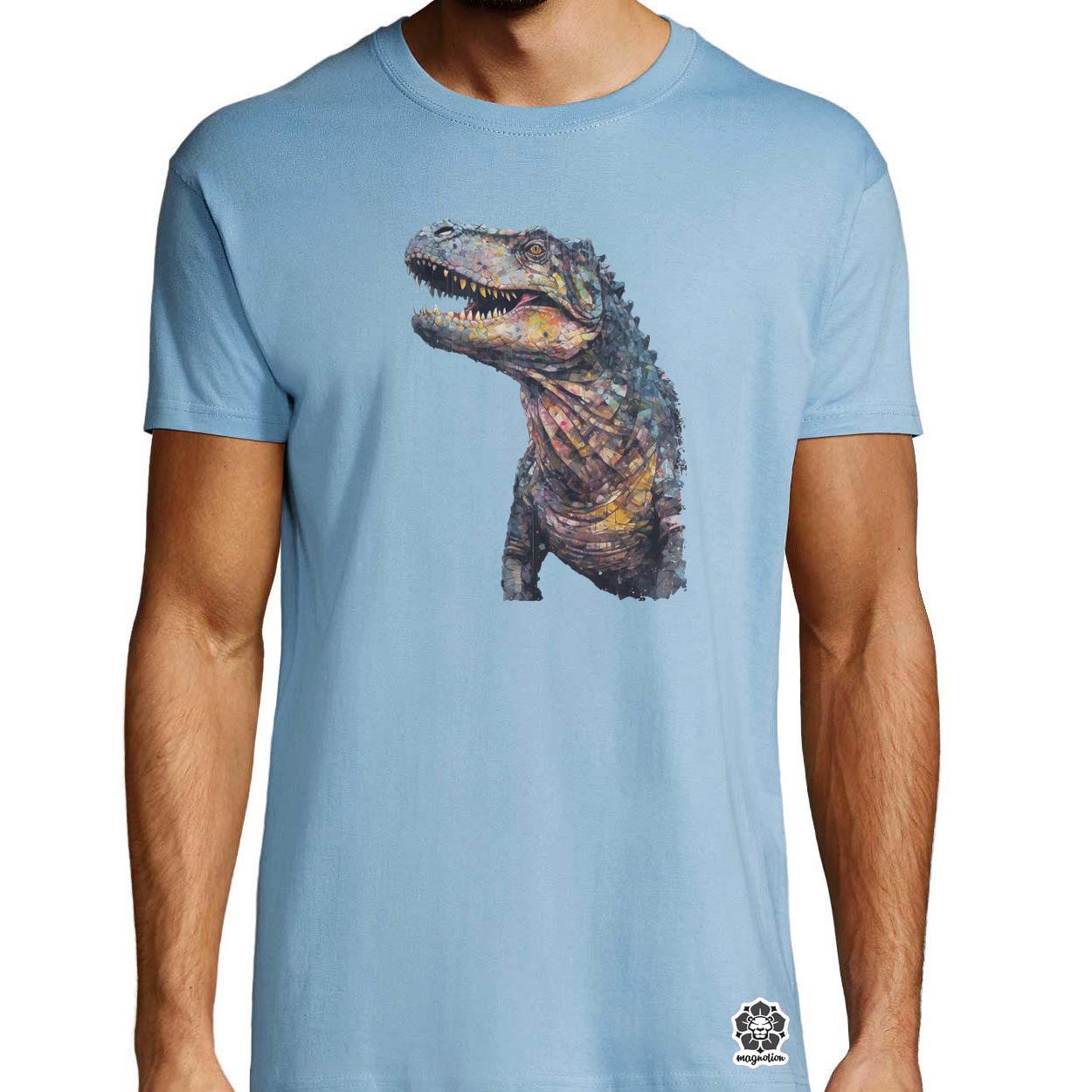 Neo impresszionista T-rex egyedi póló 