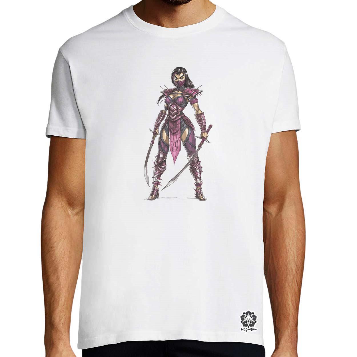 Anime Mileena fanart v1 egyedi póló 