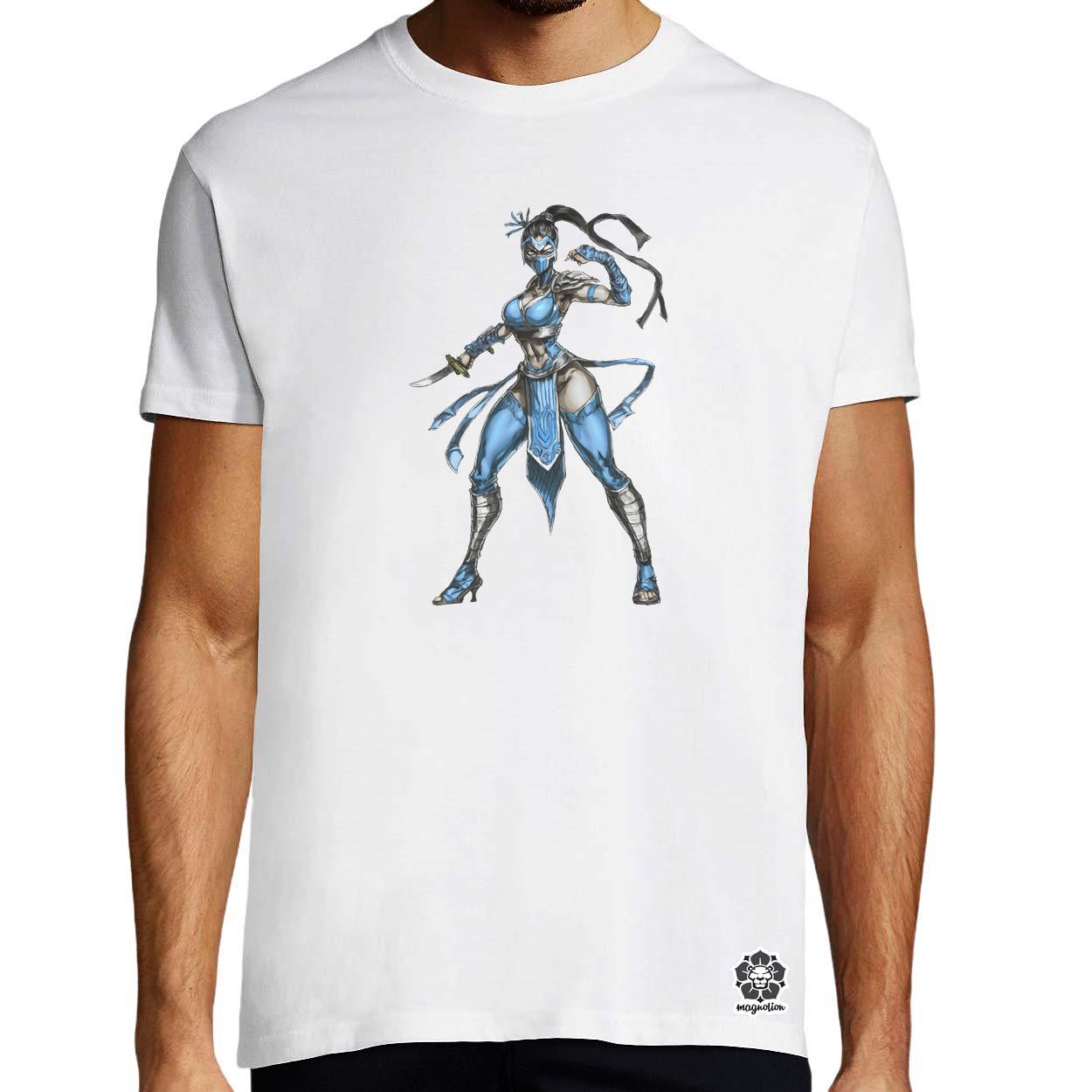 Anime Kitana fanart v1 egyedi póló 