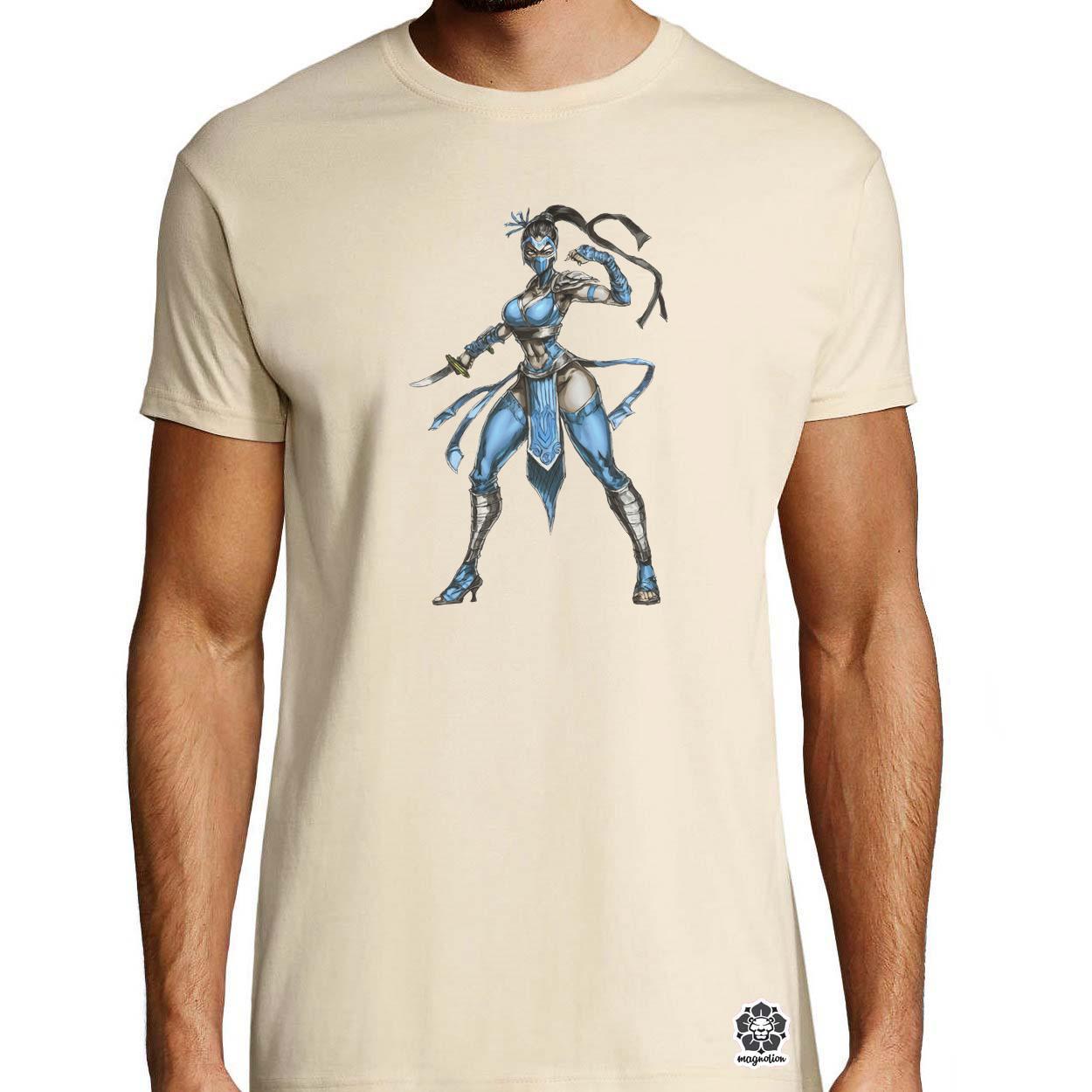 Anime Kitana fanart v1 egyedi póló 