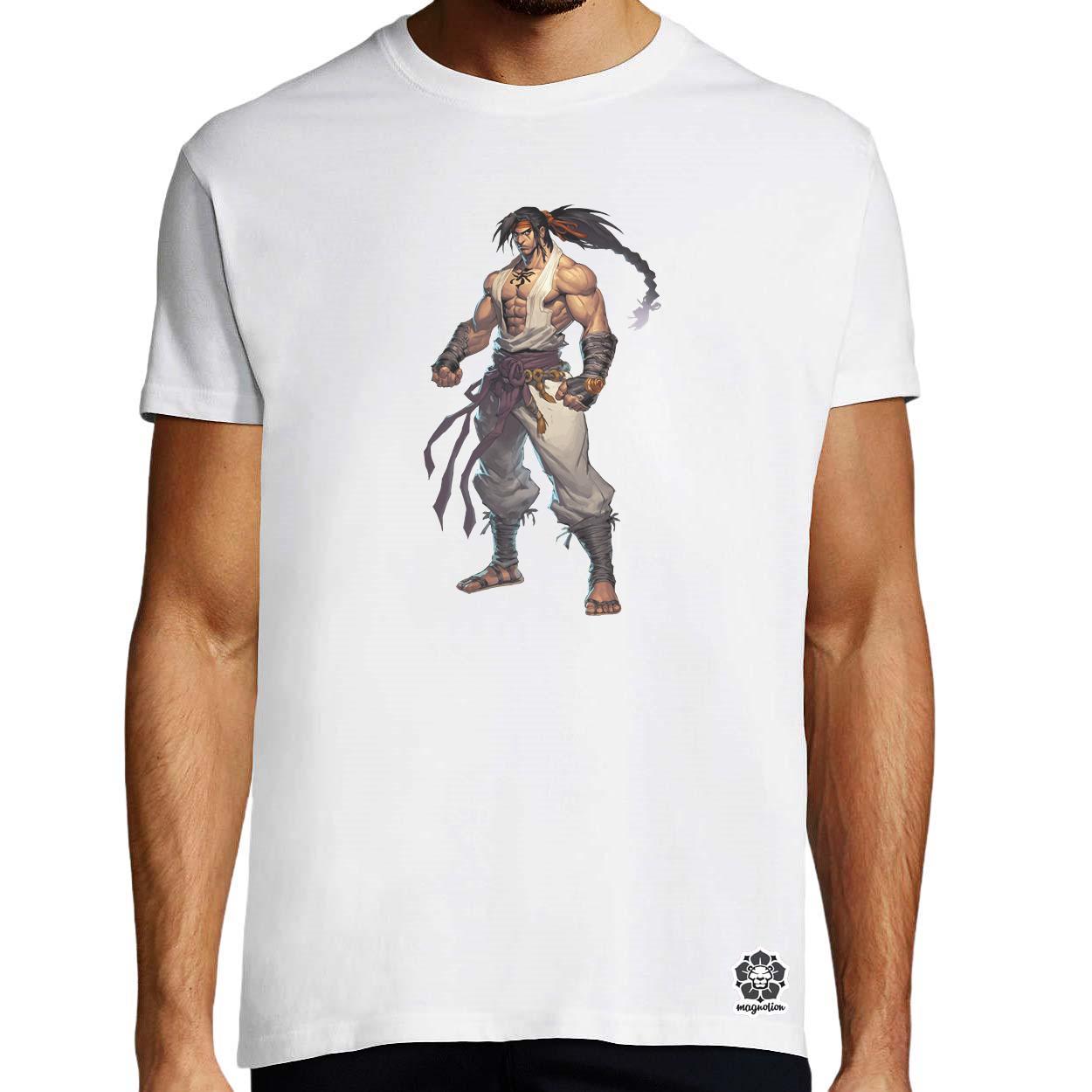 Anime Liu Kang fanart v2 egyedi póló 