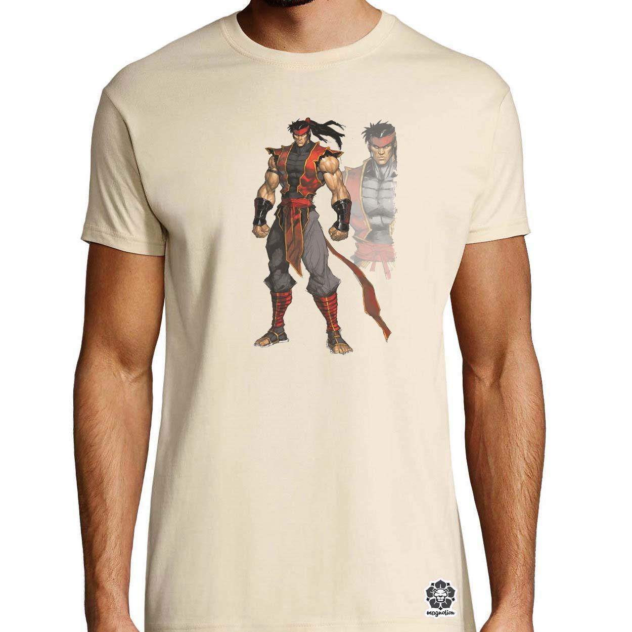 Anime Liu Kang fanart v3 egyedi póló 