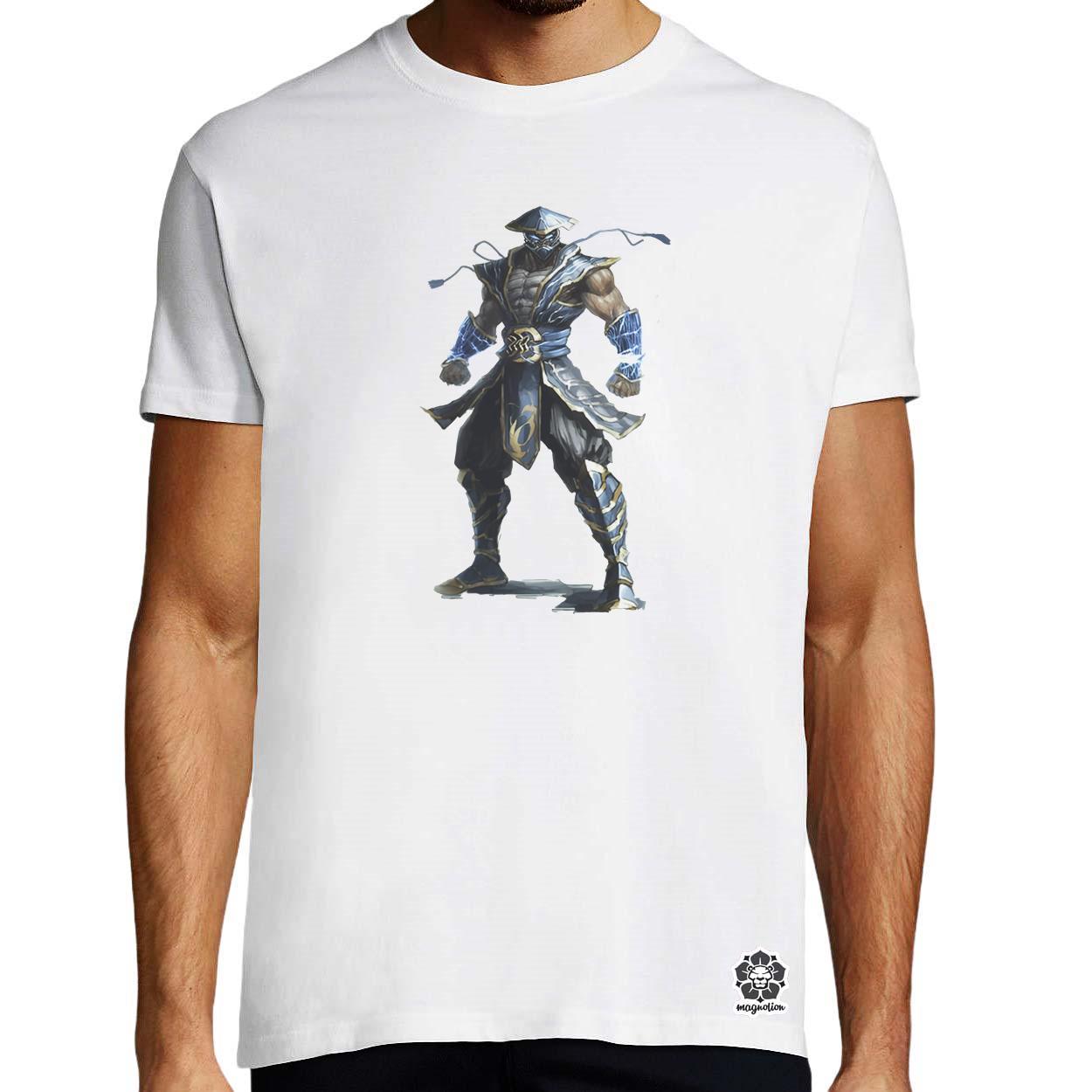 Anime Raiden fanart v1 egyedi póló 