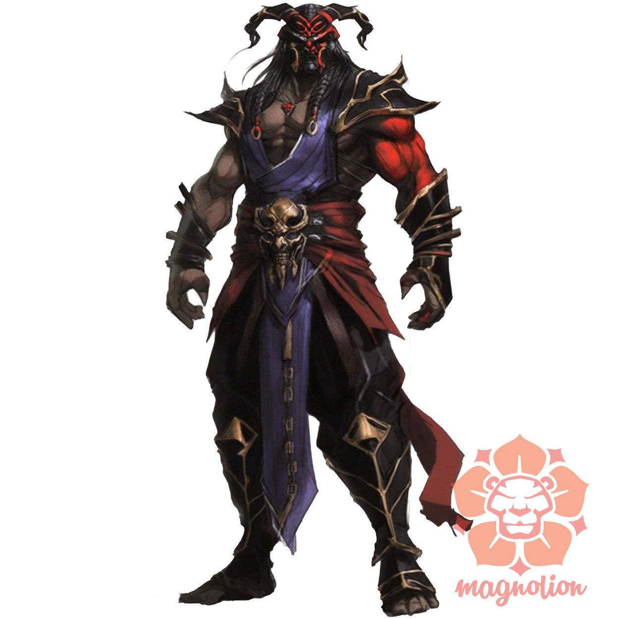 Anime Shao Khan fanart v2 egyedi póló 