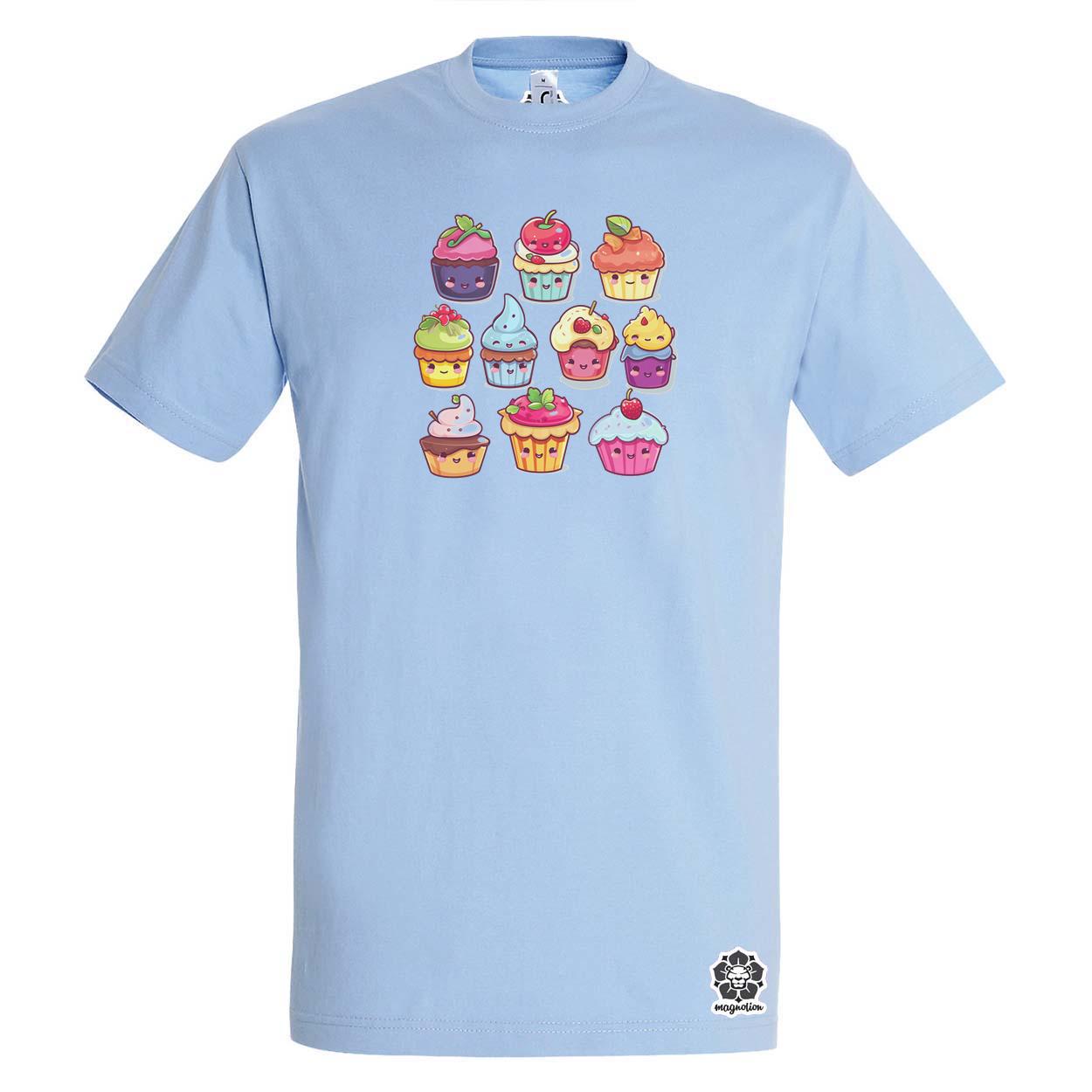 Boldog Muffinok v2 egyedi póló 