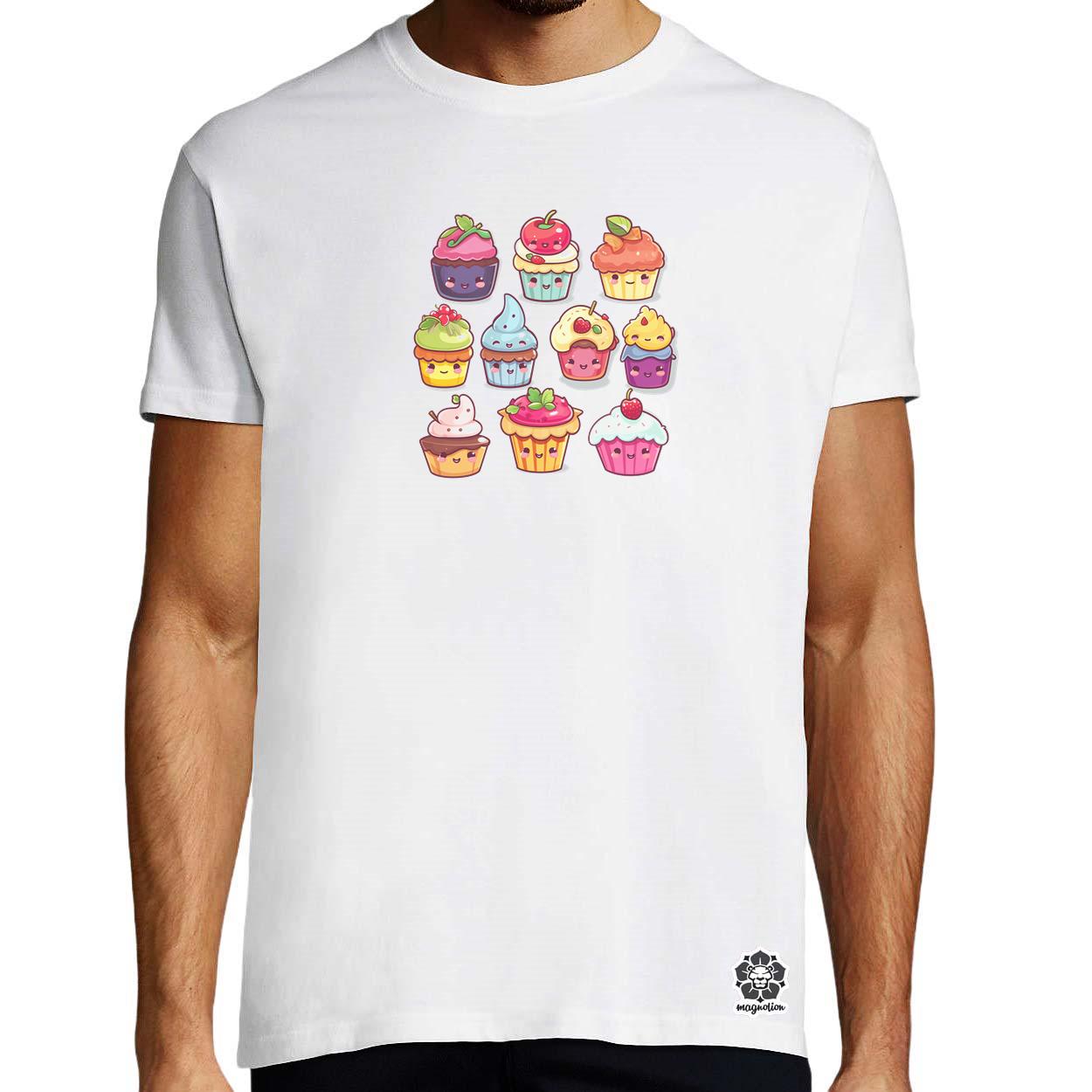 Boldog Muffinok v2 egyedi póló 