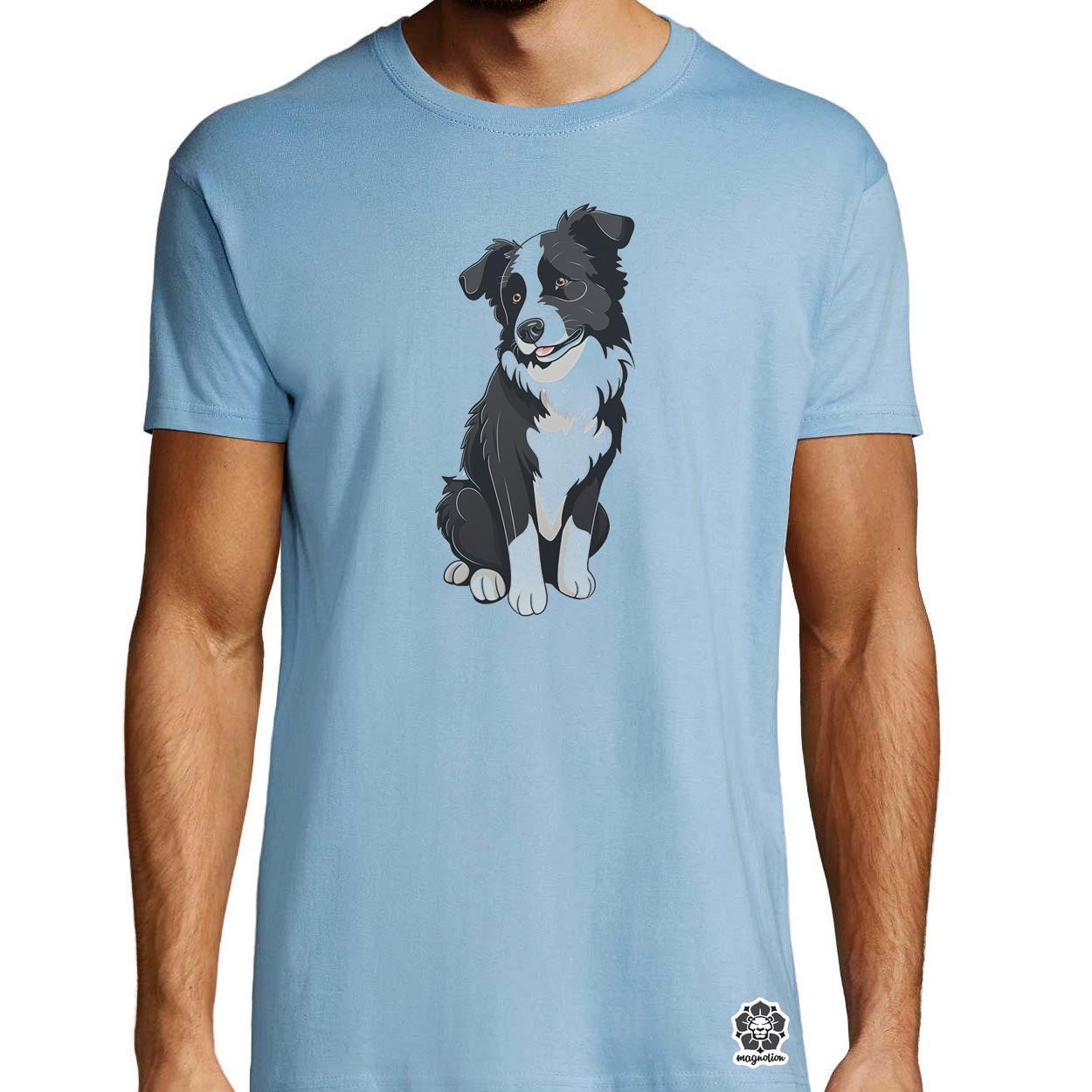 Border Collie v1 egyedi póló 