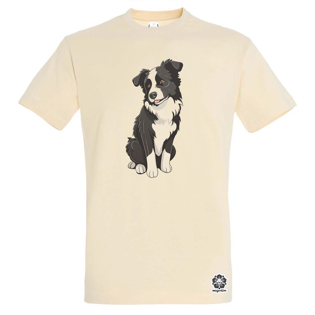 Border Collie v1 egyedi póló 