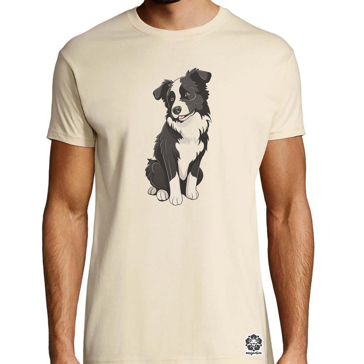 Border Collie v1 egyedi póló 