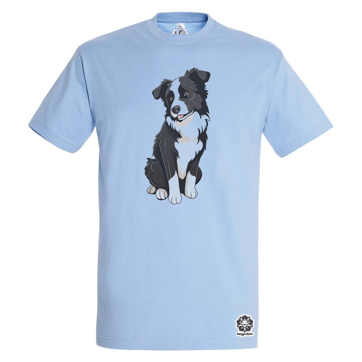 Border Collie v1 egyedi póló 