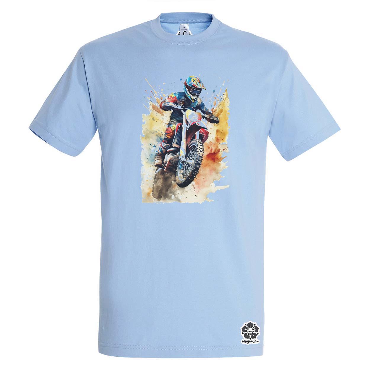 Freestyle Mtorcross v2 egyedi póló 