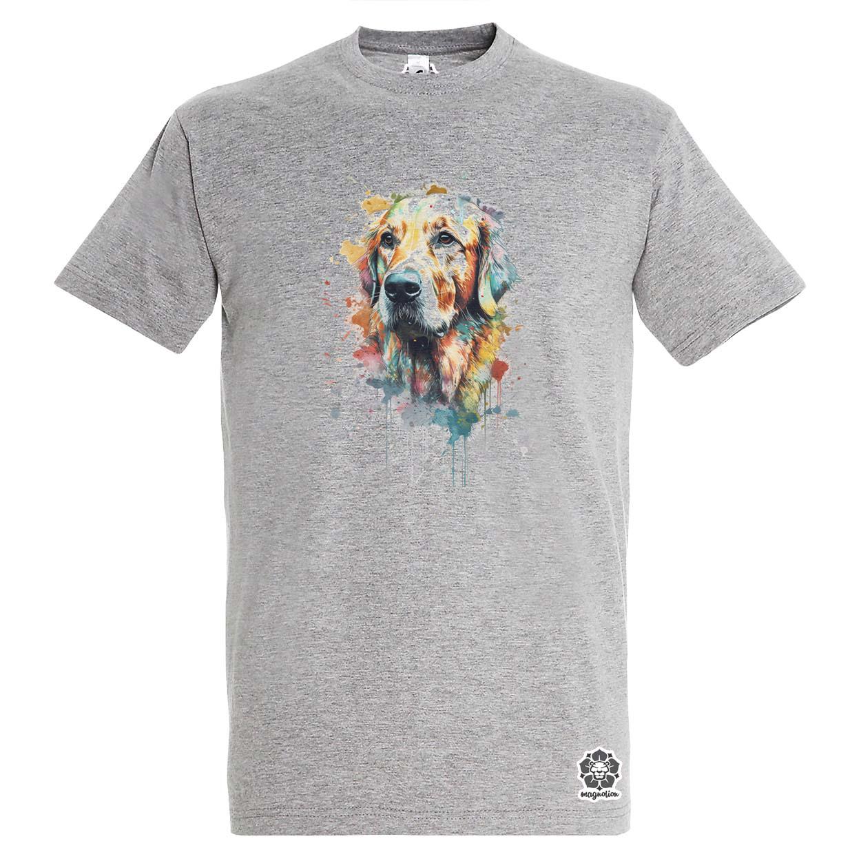 Golden retriever v1 egyedi póló 