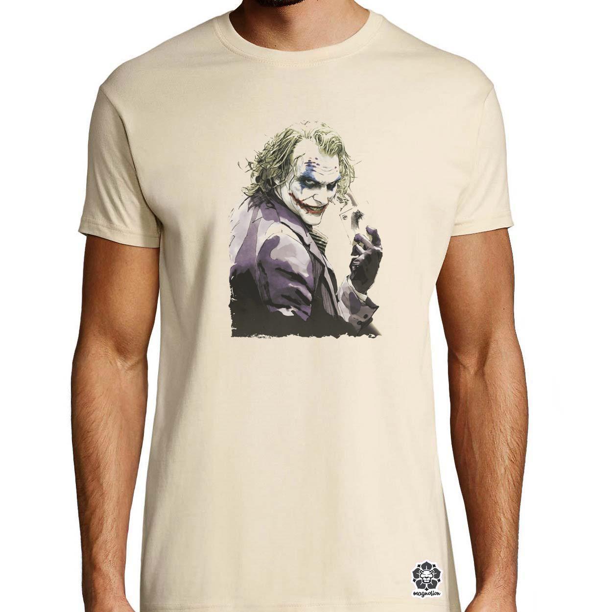 Joker Heath Ledger fanart egyedi póló 