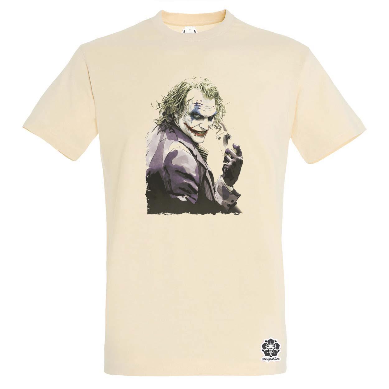 Joker Heath Ledger fanart egyedi póló 