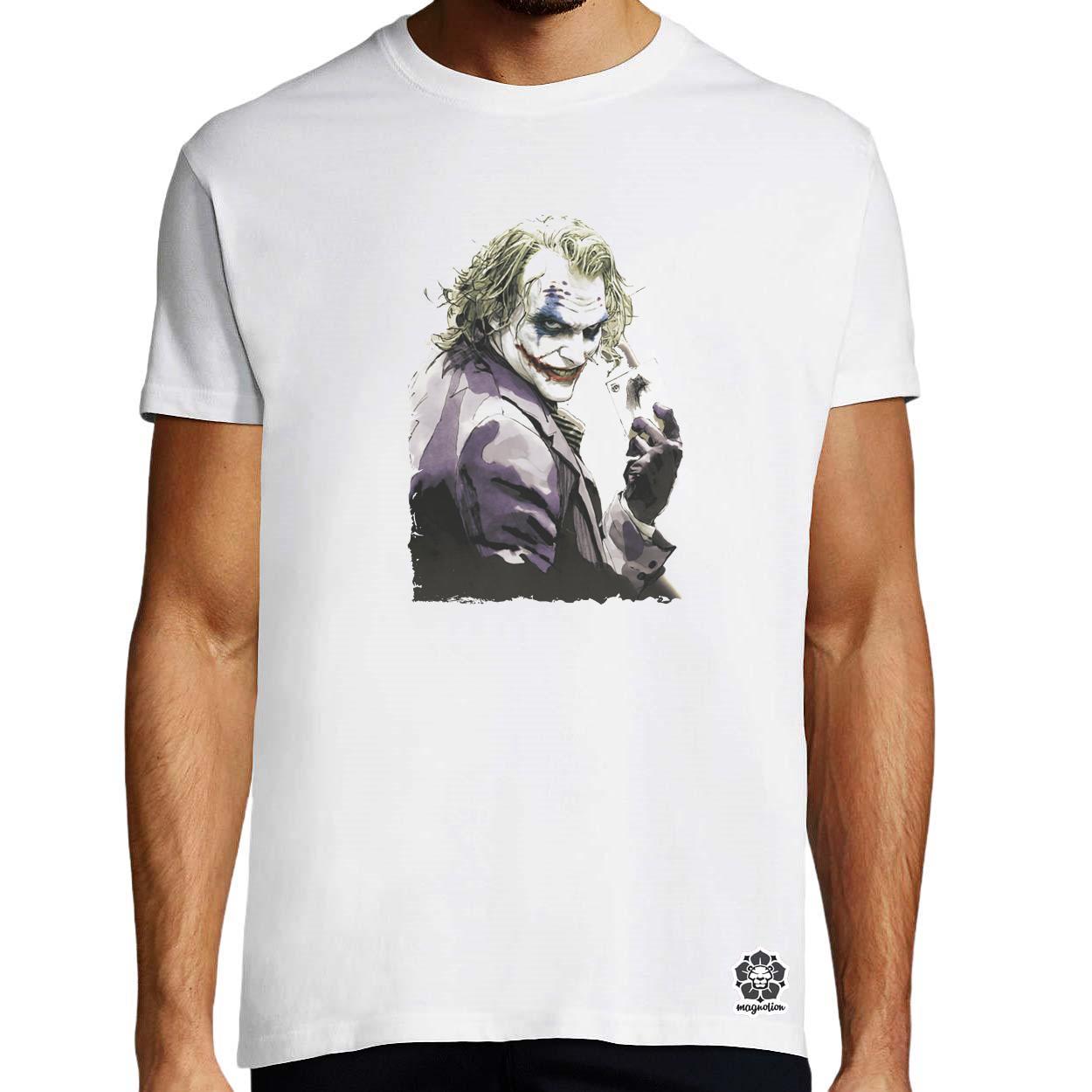 Joker Heath Ledger fanart egyedi póló 