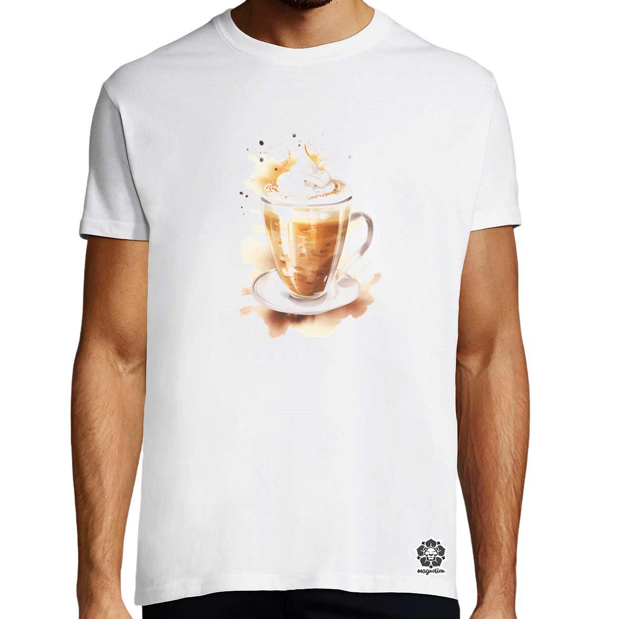 Latte Cappuchino egyedi póló 