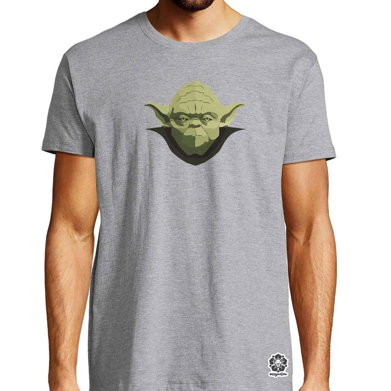 Minimalista Yoda v2 egyedi póló 