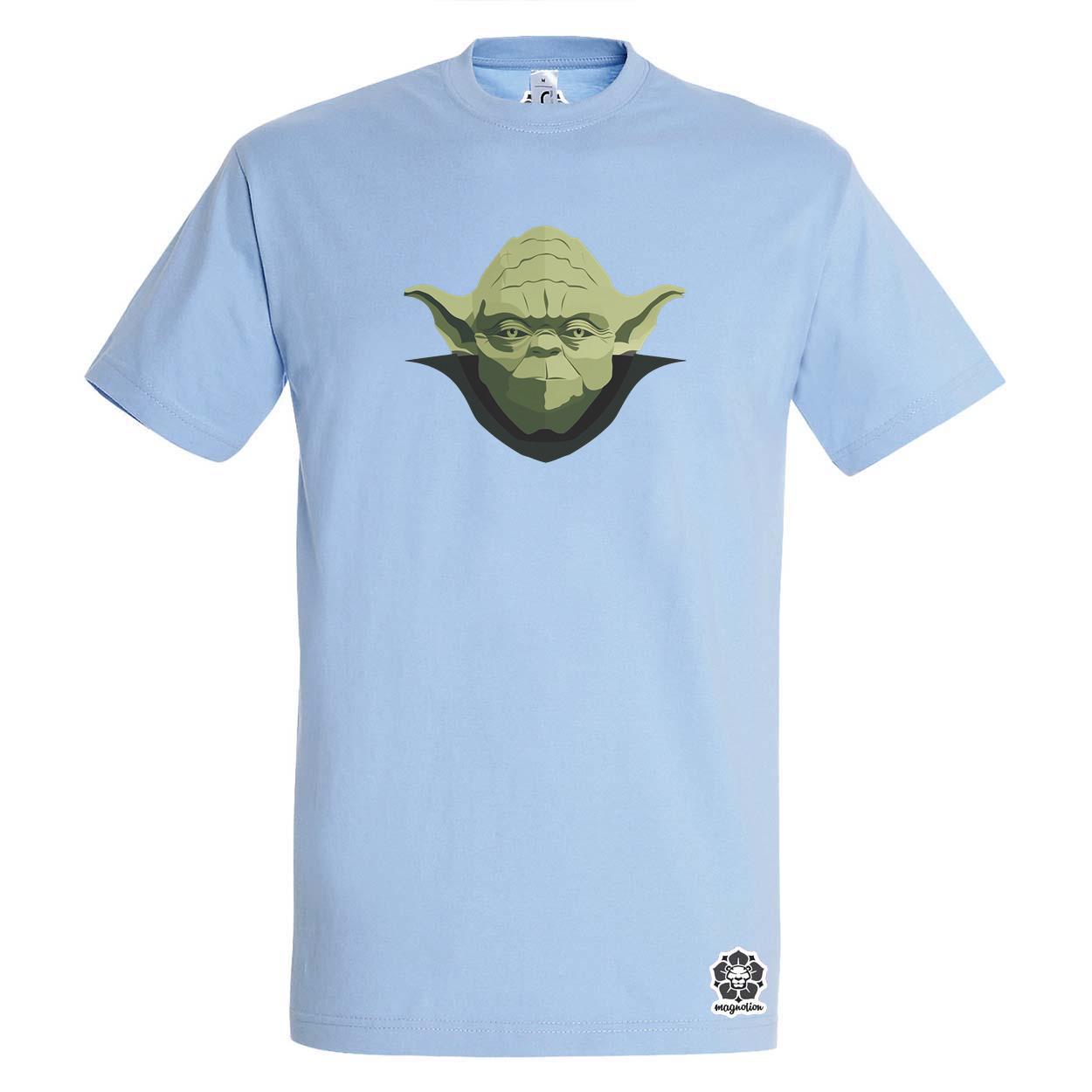 Minimalista Yoda v2 egyedi póló 