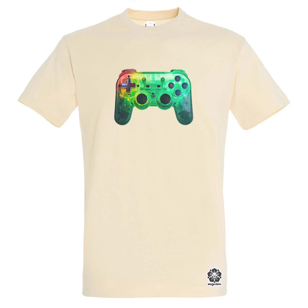 Neon kontroller v1 egyedi póló 