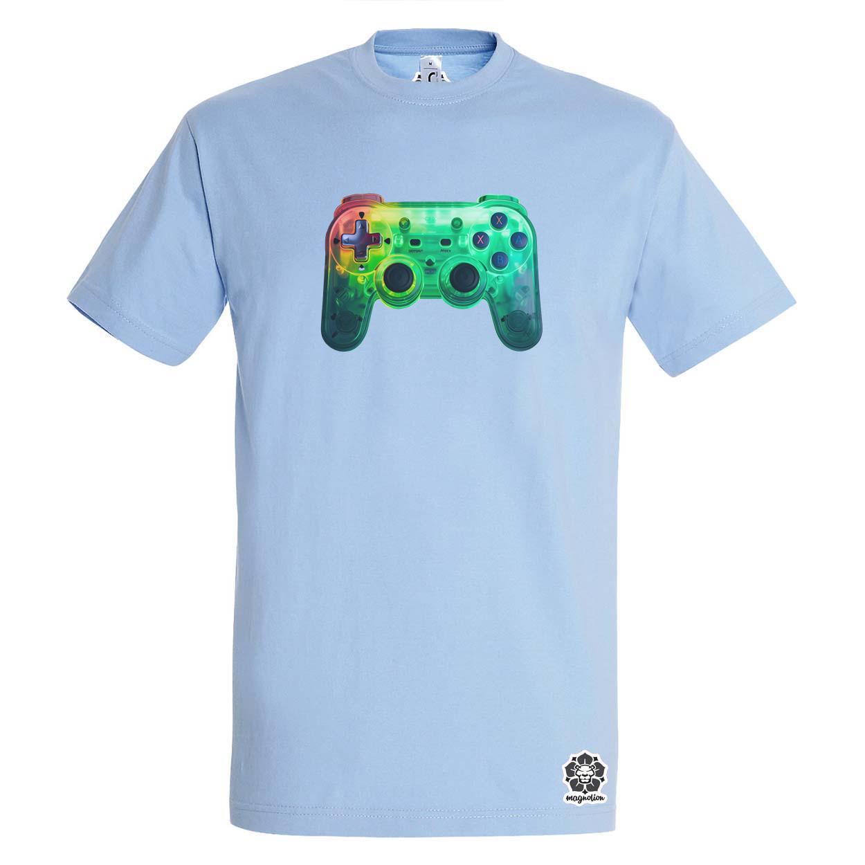 Neon kontroller v1 egyedi póló 