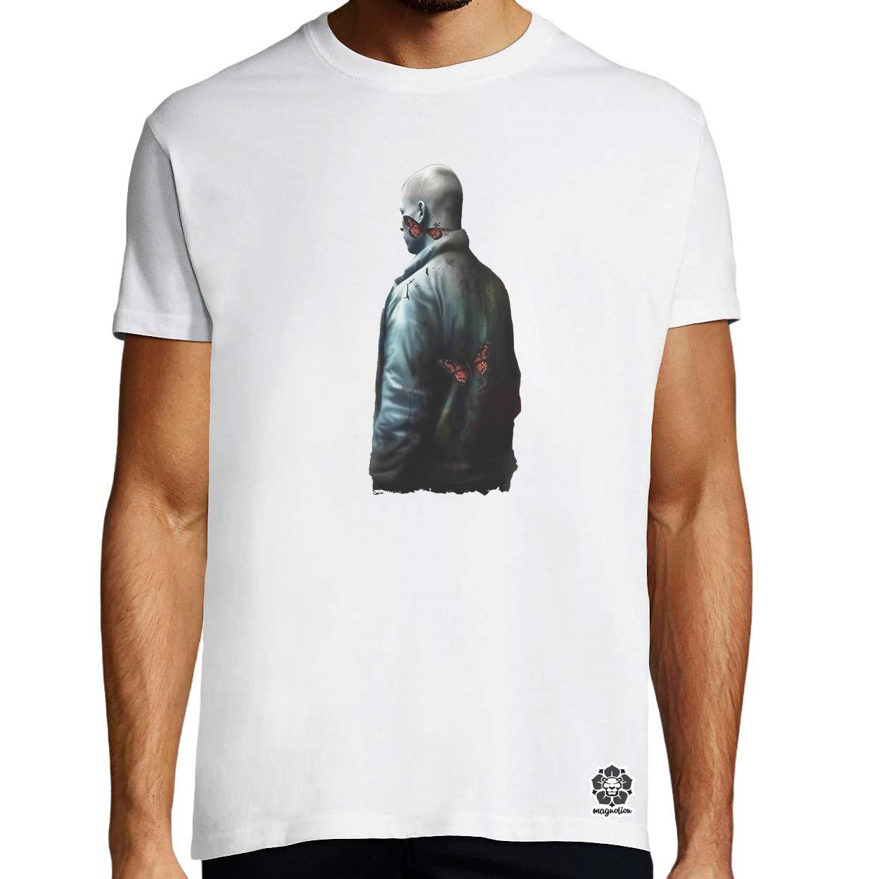 Pillangóhatás v2 egyedi póló 