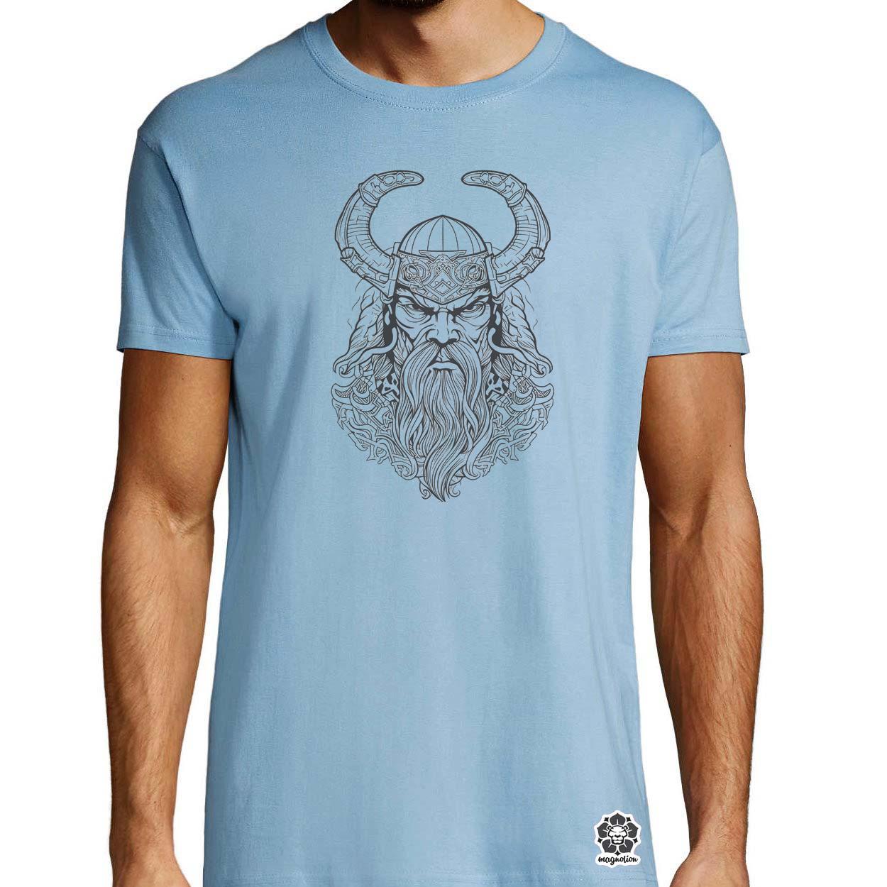 Viking vonalrajz egyedi póló 