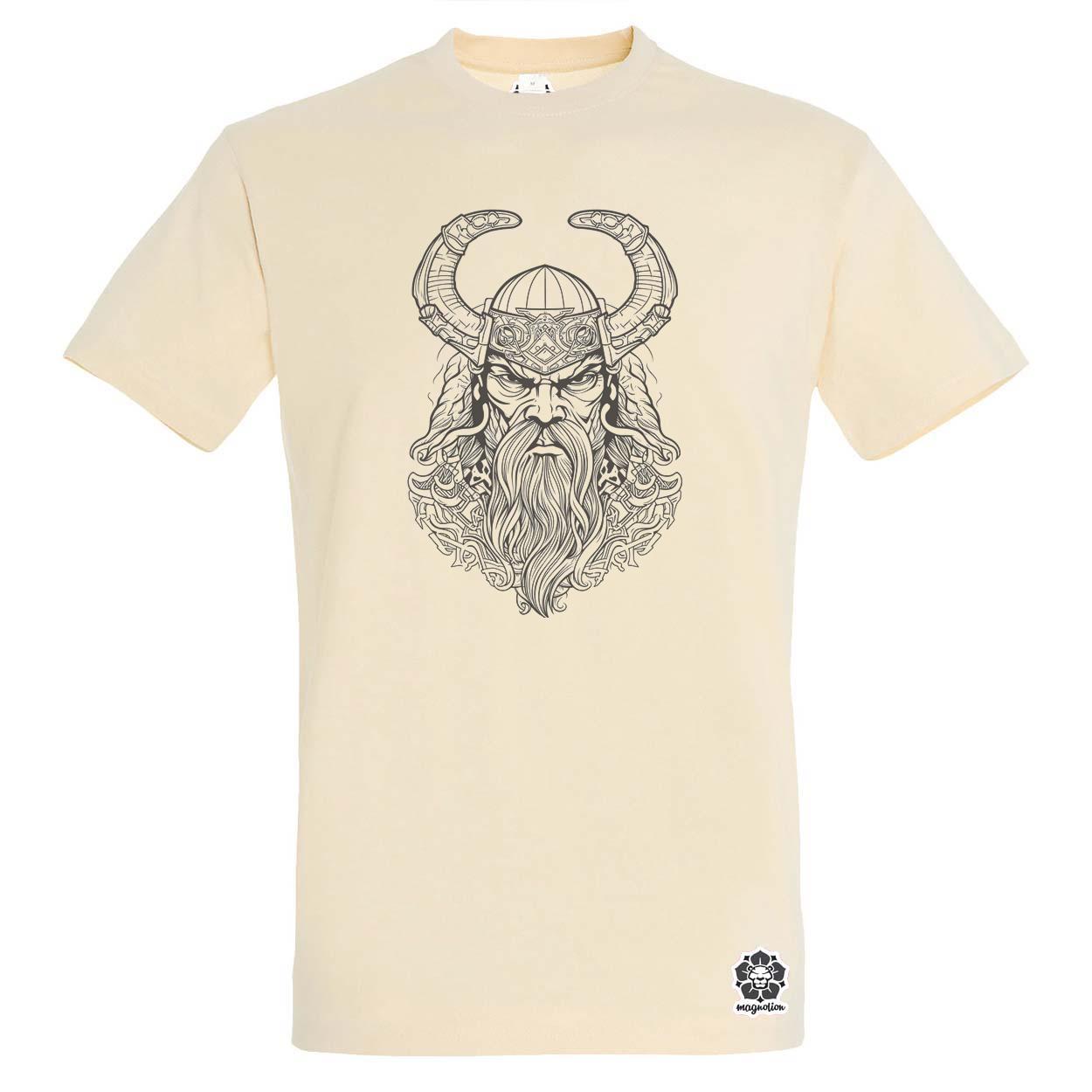 Viking vonalrajz egyedi póló 