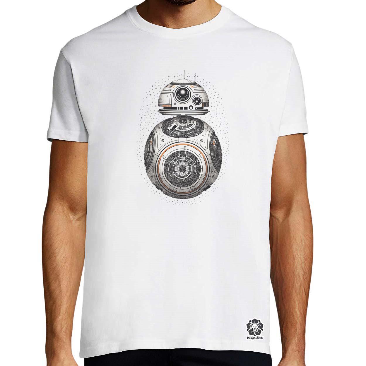 Pontművészet BB-8 v1 egyedi póló 