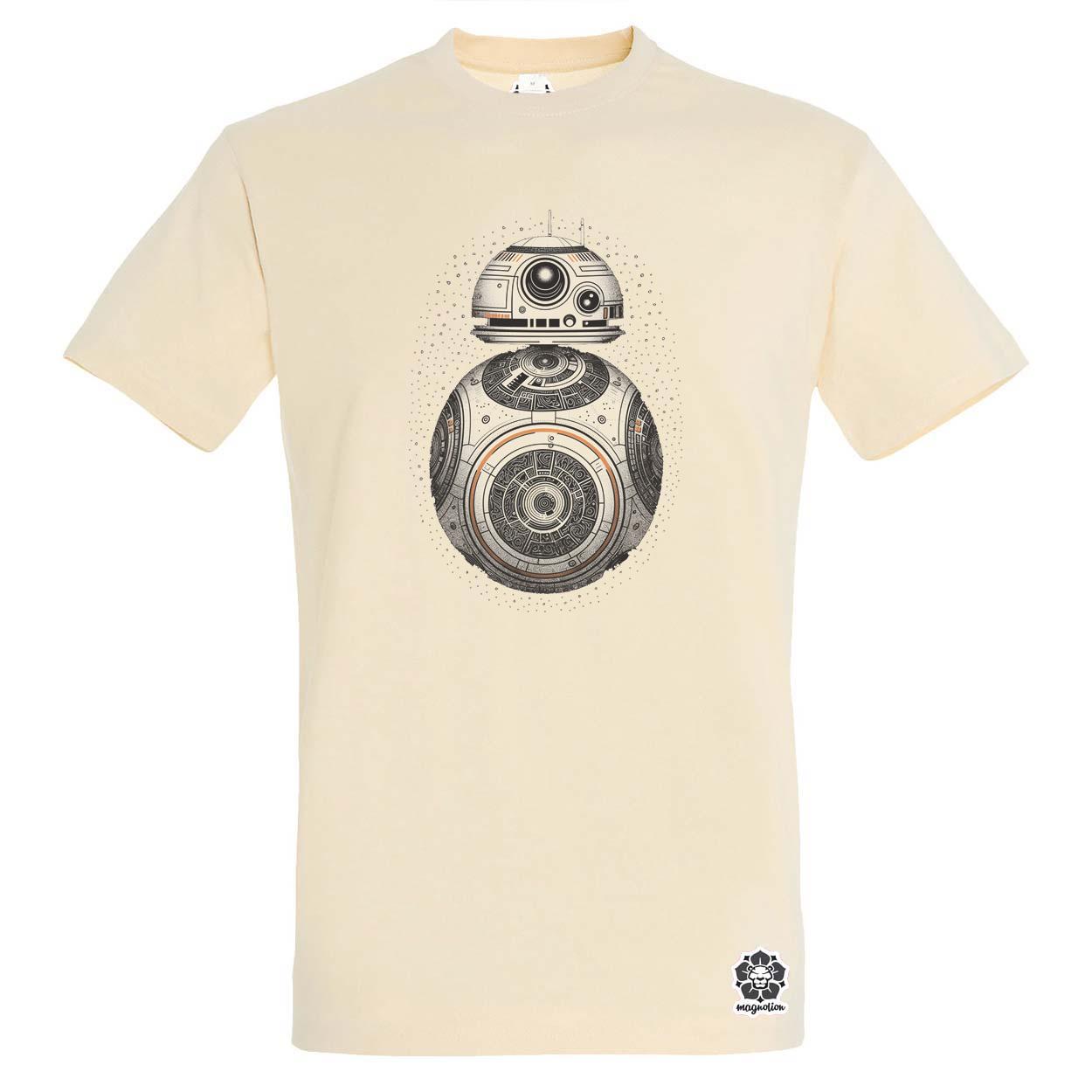 Pontművészet BB-8 v1 egyedi póló 