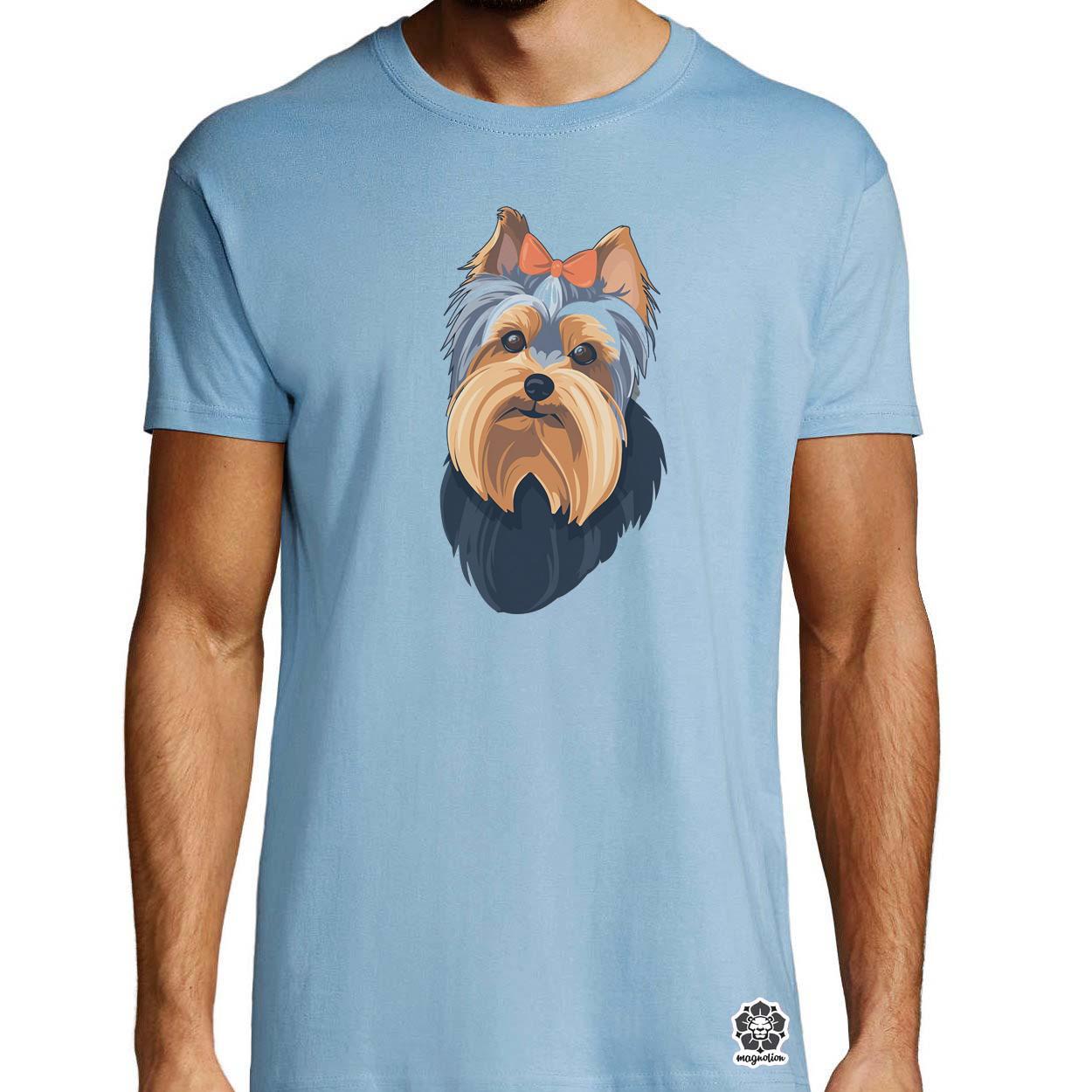 Yorkshire Terrier v2 egyedi póló 