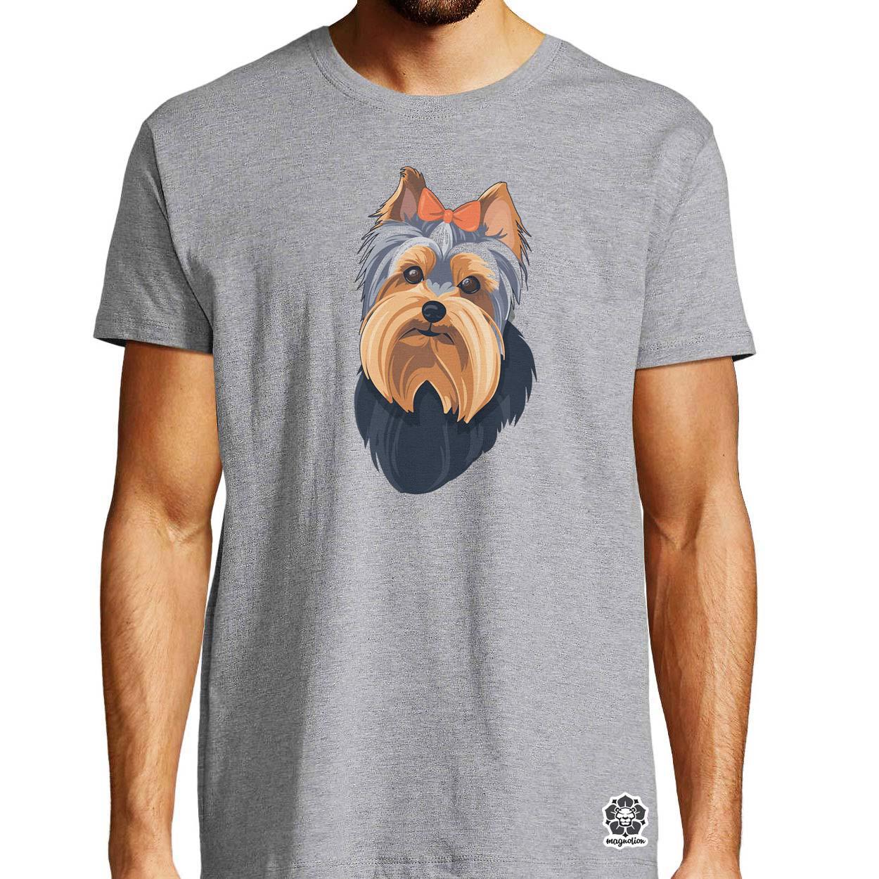 Yorkshire Terrier v2 egyedi póló 
