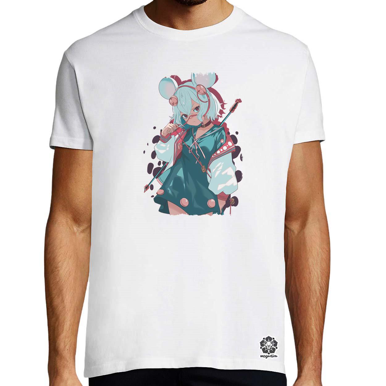 Szupercuki anime lány v2 egyedi póló 