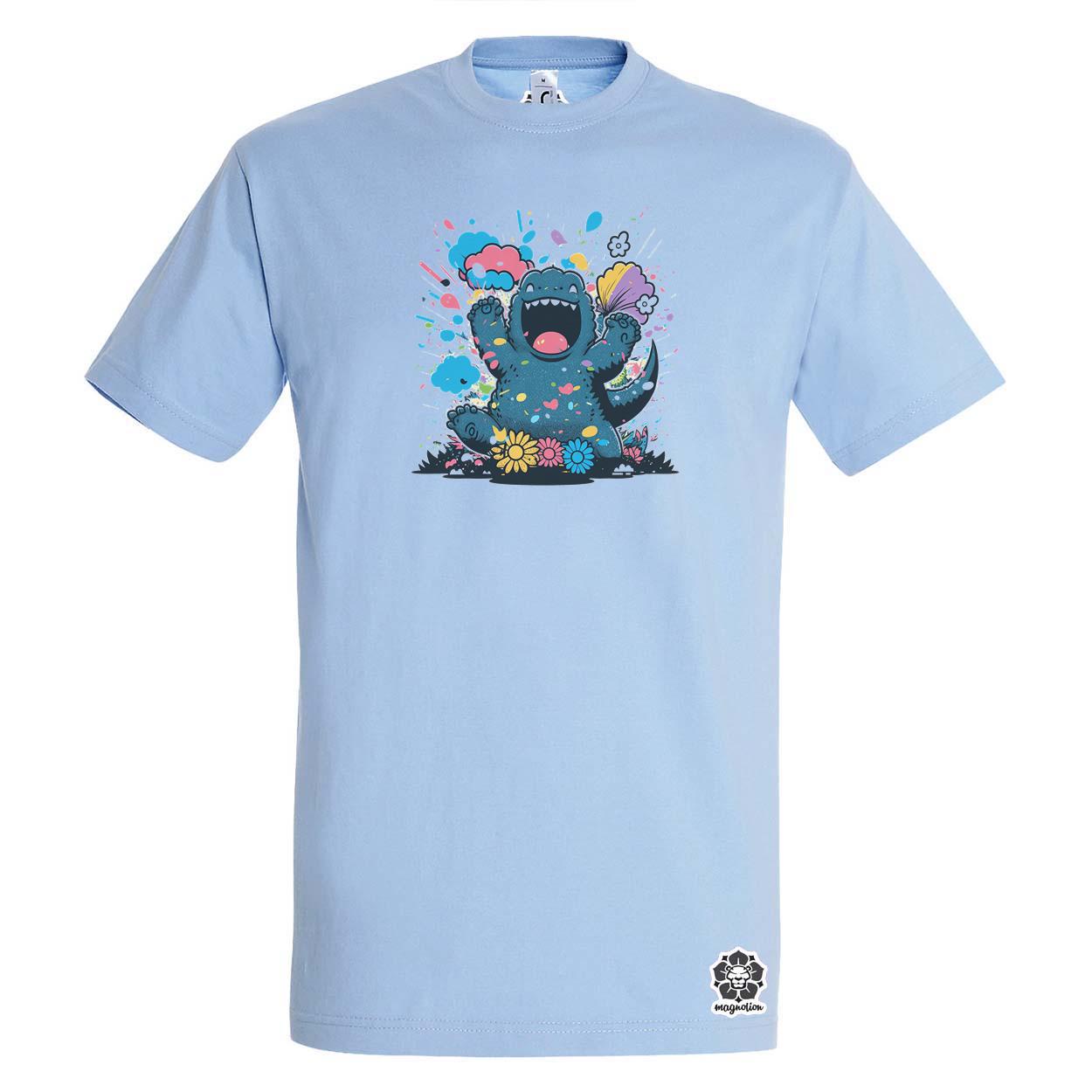 Kawaii Godzilla v1 egyedi póló 